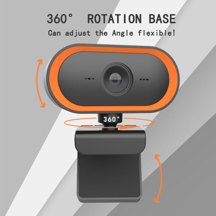 C11 2K画質 HD 歪みなし 360度回転 内蔵マイク 音声クリア 三脚付きウェブカメラ