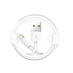 デュアルUSBポータブルトラベルチャージャー + 1メートルUSB to 8ピンデータケーブル、EUプラグ