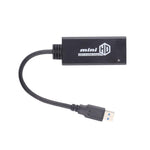 USB 3.0 から HDMI HD変換ケーブルアダプター オーディオ付き、ケーブル長：20cm