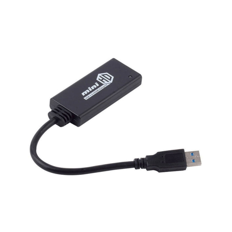 USB 3.0 から HDMI HD変換ケーブルアダプター オーディオ付き、ケーブル長：20cm