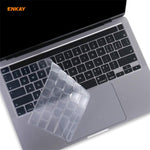 ENKAY MacBook Pro 16インチ A2141 / Pro 13.3インチ A2289 & A2251 & A2338 (2020)用ソフトTPUキーボードプロテクターフィルム、EUバージョン