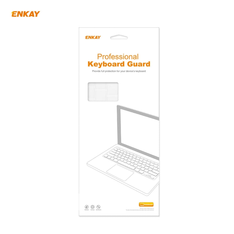 ENKAY 超薄型ソフトTPUキーボード保護フィルム Huawei MateBook 13インチ用、米国版、Huawei MateBook 13インチ用