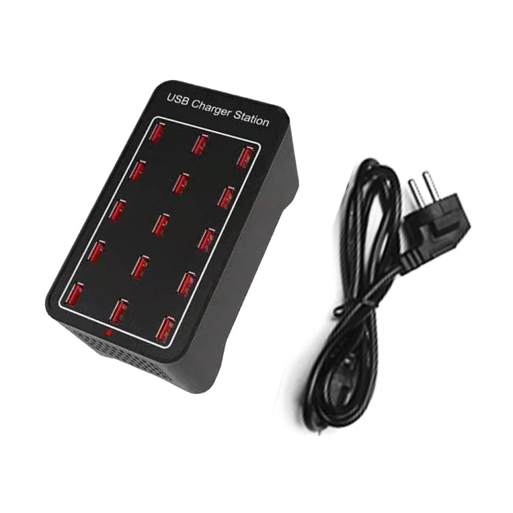 XLD-A7 100W 15ポートUSB急速充電ステーション スマートチャージャー、AC 100-240V、100W 15ポートUSB EUプラグ、100W 15ポートUSB 米国プラグ、100W 15ポートUSB AUプラグ、100W 15ポートUSB UKプラグ