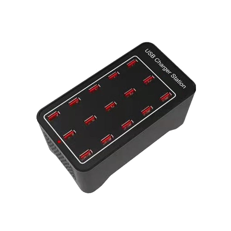 XLD-A7 100W 15ポートUSB急速充電ステーション スマートチャージャー、AC 100-240V、100W 15ポートUSB EUプラグ、100W 15ポートUSB 米国プラグ、100W 15ポートUSB AUプラグ、100W 15ポートUSB UKプラグ