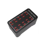 100W 20ポートUSB急速充電ステーション スマートチャージャー、AC 100-240V、100W 20ポートUSB EUプラグ、100W 20ポートUSB 米国プラグ、100W 20ポートUSB AUプラグ、100W 20ポートUSB UKプラグ