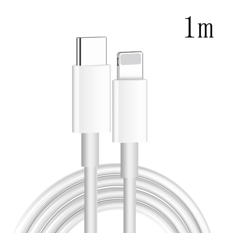 XJ-61 12W USB-C / Type-C から 8ピン PD 急速充電ケーブル、1m、1.5m、2m