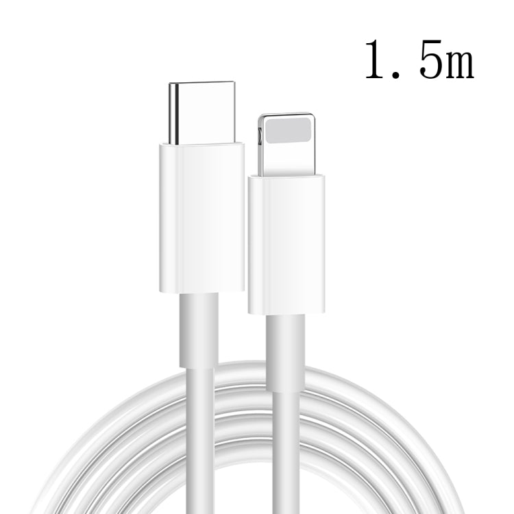 XJ-61 12W USB-C / Type-C から 8ピン PD 急速充電ケーブル、1m、1.5m、2m