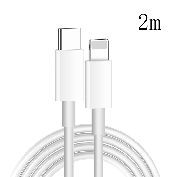 XJ-61 12W USB-C / Type-C から 8ピン PD 急速充電ケーブル、1m、1.5m、2m