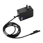 24W 15V 1.6A ACアダプター充電器 Microsoft Surface Go / Pro 4 1736用、USプラグ