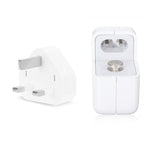 12W USB充電器＋USBから8ピンデータケーブル iPad / iPhone / iPodシリーズ用、UKプラグ