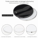 WX-69 10W 超薄型ワイヤレス充電ミラー モバイルフォン用ワイヤレス充電器、10W