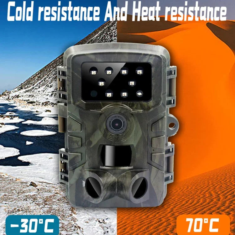 PR700 1080P Wildlife Hunting Camera Motion Activated Night Vision Camcorder for Outdoor Tracking Scan Trigger, PR700