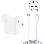 30W USB-C / Type-C Laptop Portable Power Adapter with 1.8m USB-C / Type-C to USB-C / Type-C Charging Cable,, 30W UK Plug, 30W AU Plug, 30W US Plug, 30W EU Plug