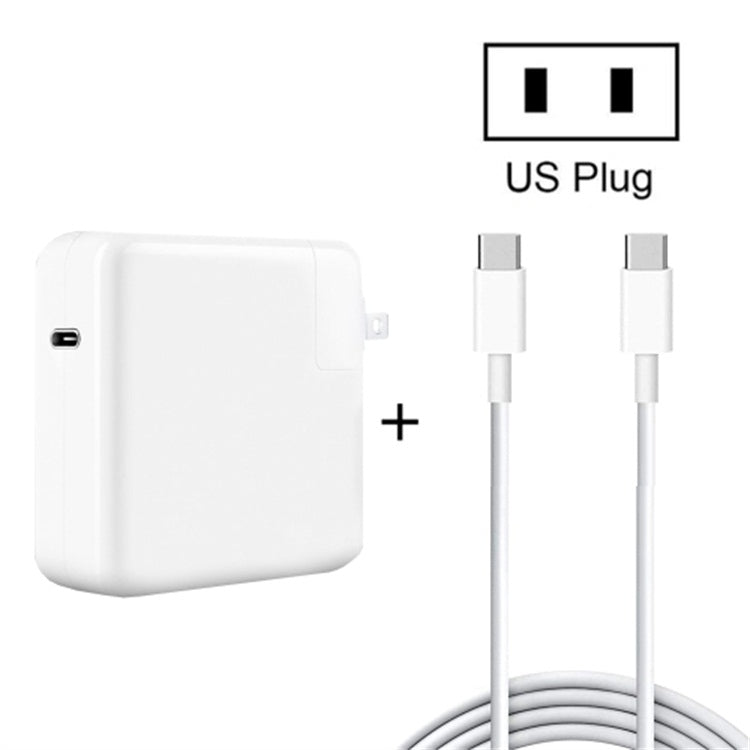 96W USB-C / Type-C電源アダプター ポータブル充電器 1.8m USB-C / Type-C to USB-C / Type-C充電ケーブル付き、96W UKプラグ、96W AUプラグ、96W USプラグ、96W EUプラグ