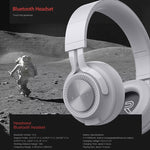Fingertime P1 ワイヤレス Bluetooth 5.0 ステレオ ソフトレザーイヤーマフ 折りたたみヘッドセット 内蔵マイク付き PC / 携帯電話対応