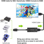 1080P N64 to HDMI デジタルアナログコンバーター ビデオケーブルアダプター、1080P アダプター