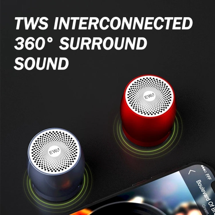 EWA A1 ポータブル TWS Bluetoothワイヤレススピーカー IPX5防水 TFカード対応