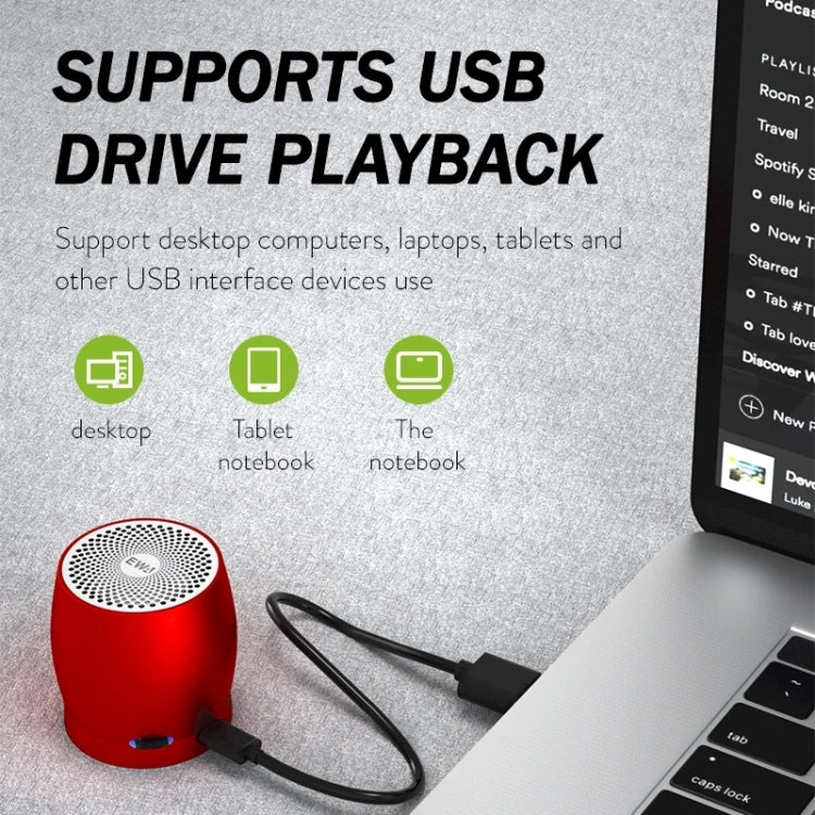 EWA A1 ポータブル TWS Bluetoothワイヤレススピーカー IPX5防水 TFカード対応
