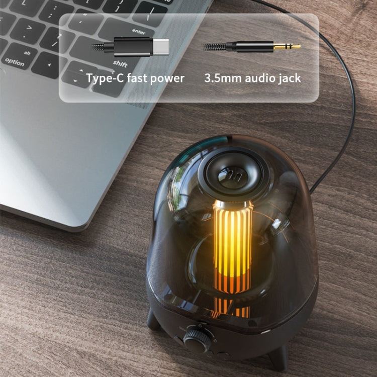 LP-20 LEDナイトライト ワイヤレス Bluetooth 5.0 ミュージックスピーカー TFカード/AUX対応