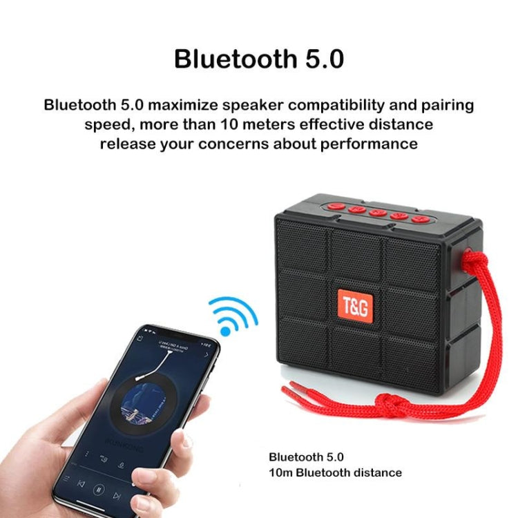 T&G TG311 LED懐中電灯 ポータブル Bluetoothスピーカー TFカード/FM/3.5mm AUX/Uディスク対応