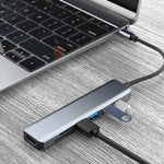 7-in-1 HDMI+SD/TF+USB2.0x2+USB3.0+PD to Type-C ハブドッキングステーション、7-in-1 ステーション