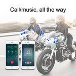 T4 バイク用ヘルメット Bluetoothヘッドセット BT 5.0 ステレオ 自動接続対応 SIRI、T4