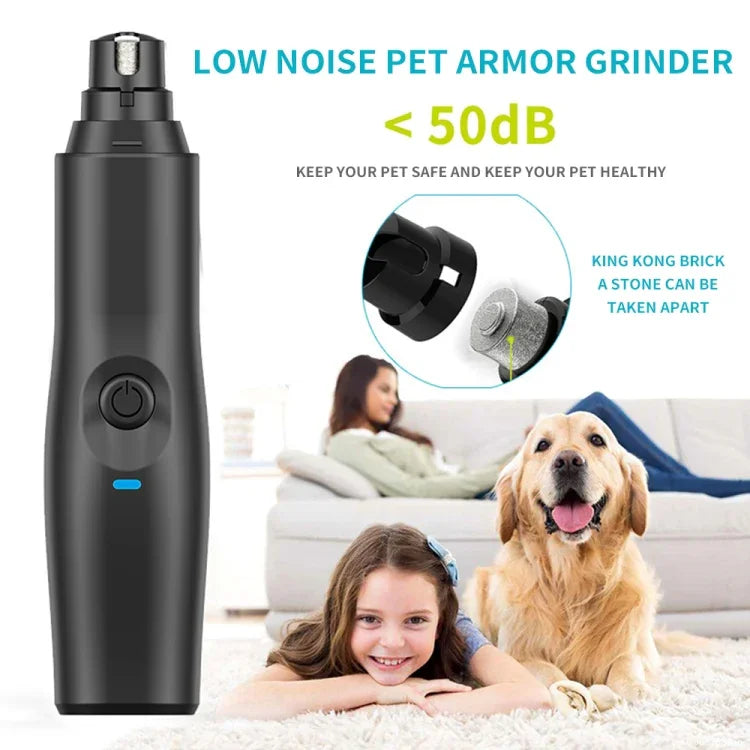 電動犬猫用爪ポリッシャー ポータブル爪切りやすりキット ペット用足ツール, 爪切り