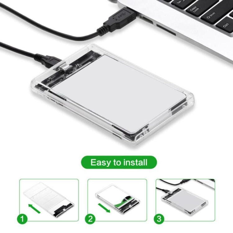 2.5インチ SATA to USB 3.1 Gen 2 ポータブルエンクロージャー