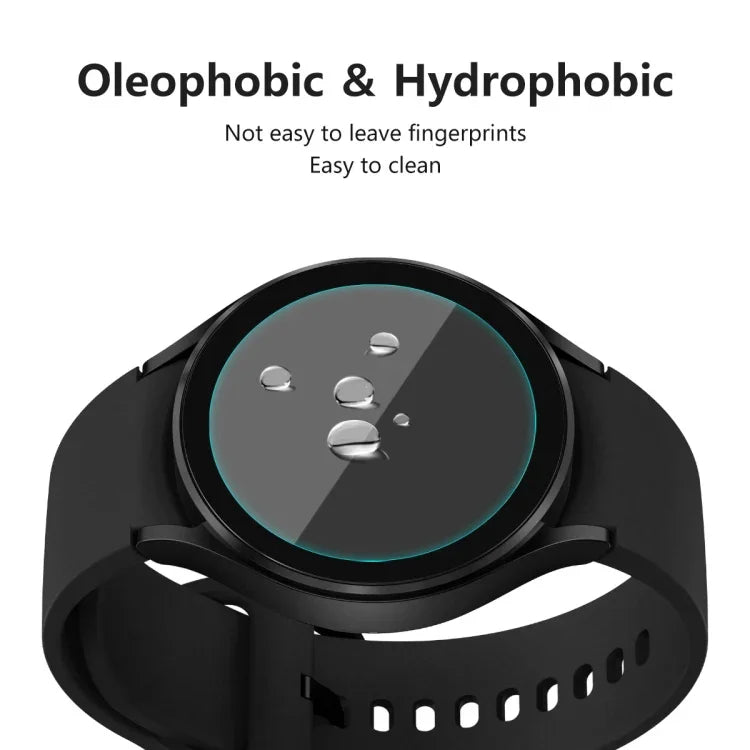 Samsung Galaxy Watch4 40mm 用 ENKAY Hat-Prince 0.2mm 9H 2.15D 曲面エッジ 強化ガラススクリーンプロテクター 時計フィルム、1枚、2枚、5枚、10枚