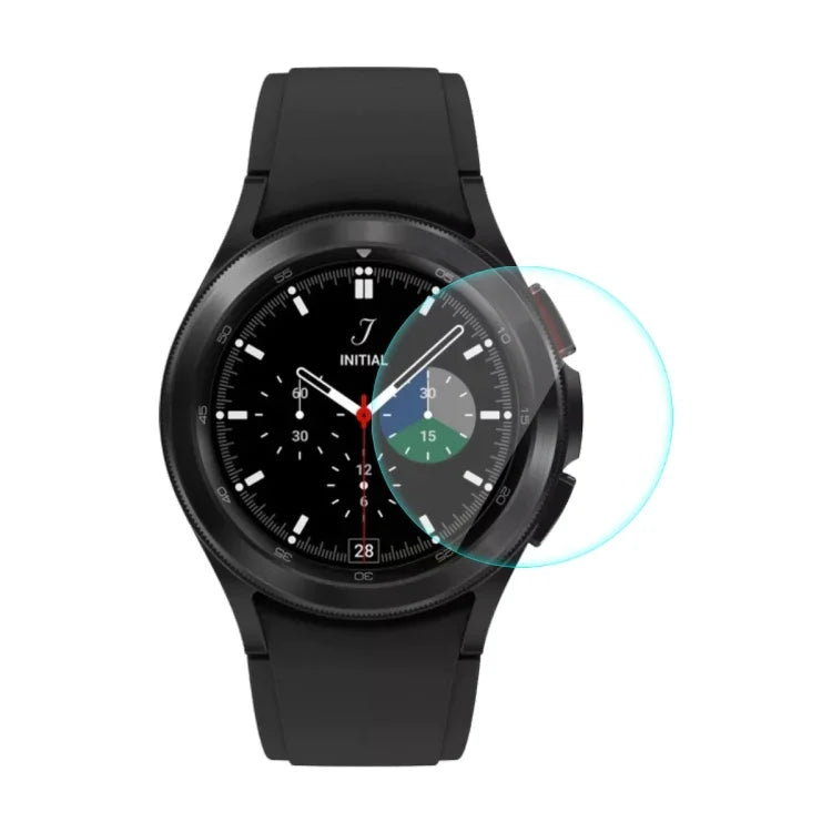 Samsung Galaxy Watch4 Classic 46mm 用 ENKAY Hat-Prince 0.2mm 9H 2.15D 曲面エッジ 強化ガラススクリーンプロテクター 時計フィルム、1枚、2枚、5枚、10枚