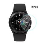 Samsung Galaxy Watch4 Classic 46mm 用 ENKAY Hat-Prince 0.2mm 9H 2.15D 曲面エッジ 強化ガラススクリーンプロテクター 時計フィルム、1枚、2枚、5枚、10枚