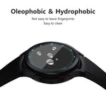 Samsung Galaxy Watch4 Classic 42mm 用 ENKAY Hat-Prince 0.2mm 9H 2.15D 曲面エッジ 強化ガラススクリーンプロテクター 時計フィルム、1枚、2枚、5枚、10枚