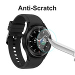 Samsung Galaxy Watch4 Classic 42mm 用 ENKAY Hat-Prince 0.2mm 9H 2.15D 曲面エッジ 強化ガラススクリーンプロテクター 時計フィルム、1枚、2枚、5枚、10枚