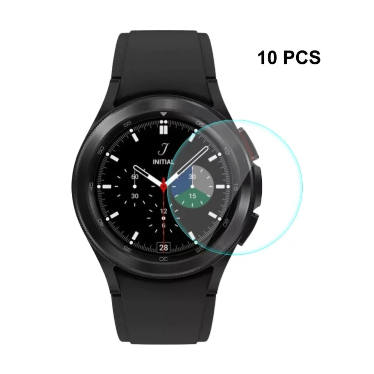 Samsung Galaxy Watch4 Classic 42mm 用 ENKAY Hat-Prince 0.2mm 9H 2.15D 曲面エッジ 強化ガラススクリーンプロテクター 時計フィルム、1枚、2枚、5枚、10枚