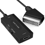 1080P SCART to HDMI 音声映像コンバーターアダプター、1080P SCART to HDMI