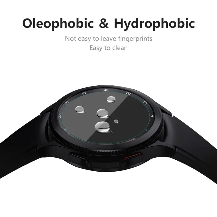 For Samsung Galaxy Watch4 Classic 42mm ENKAY Hat-Prince Crystal Screen Protector Anti-scratch Watch Film, 1 PCS, 2 PCS