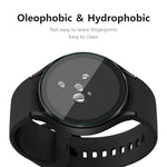 Samsung Galaxy Watch4 44mm 用 ENKAY Hat-Prince クリスタルスクリーンプロテクター 傷防止時計フィルム、1枚、2枚
