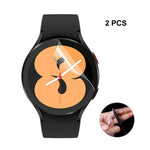 Samsung Galaxy Watch4 40mm 用 ENKAY Hat-Prince フルスクリーンカバレッジ 反り返りなしエッジ TPU ソフトフィルム、1枚、2枚