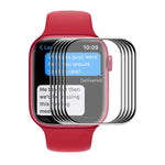 Apple Watch Series 9 / 8 / 7 45mm用 ENKAY Hat-Prince 3DフルカバレッジソフトPCエッジ + PMMA HDスクリーンプロテクターフィルム、1枚、2枚、5枚、10枚
