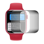 Apple Watch Series 9 / 8 / 7 45mm用 ENKAY Hat-Prince 3DフルカバレッジソフトPCエッジ + PMMA HDスクリーンプロテクターフィルム、1枚、2枚、5枚、10枚