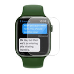 Apple Watch Series 9 / 8 / 7 41mm用 ENKAY Hat-Prince ケースフレンドリー3DフルスクリーンPETカーブドホットベンディングHDスクリーンプロテクターフィルム、1枚 Apple Watch Series 7 41mm用、2枚 Apple Watch Series 7 41mm用、5枚 Apple Watch Series 7 41mm用