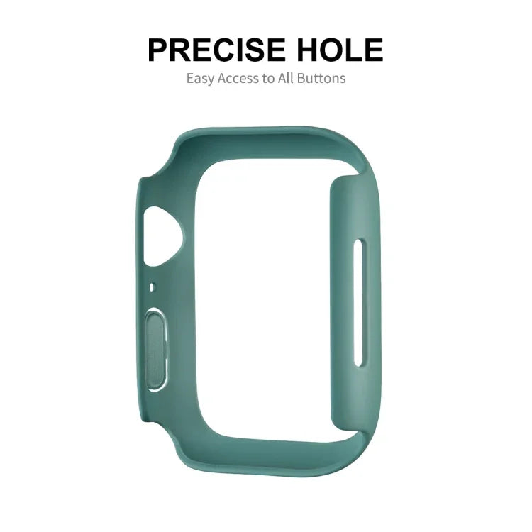 Apple Watch Series 7 45mm用 ENKAY Hat-Prince PCフレーム + フルカバレッジPMMA HDスクリーンプロテクターフィルム