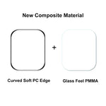 Apple Watch Series 7 45mm用 ENKAY Hat-Prince PCフレーム + フルカバレッジPMMA HDスクリーンプロテクターフィルム