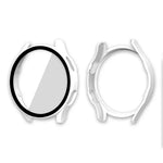ENKAY Hat-Prince フルカバレッジ PCフレーム + 強化ガラスプロテクター 複合ケース Samsung Galaxy Watch4 40mm 用