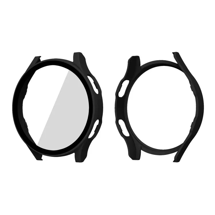 ENKAY Hat-Prince フルカバレッジ PCフレーム + 強化ガラスプロテクター 複合ケース Samsung Galaxy Watch4 40mm 用