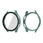 ENKAY Hat-Prince フルカバレッジ PCフレーム + 強化ガラスプロテクター 複合ケース Samsung Galaxy Watch4 40mm 用