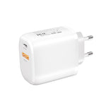 CS-20W ミニポータブル PD3.0 + QC3.0 デュアルポート急速充電器、充電器