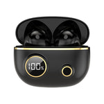 PRO100 TWS Bluetooth 5.2 ノイズキャンセリング 防水イヤホン 9Dステレオ スポーツヘッドホン 充電ケース付き