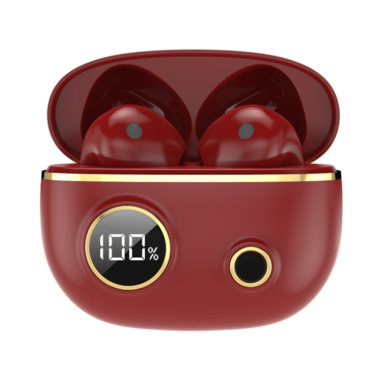 PRO100 TWS Bluetooth 5.2 ノイズキャンセリング 防水イヤホン 9Dステレオ スポーツヘッドホン 充電ケース付き