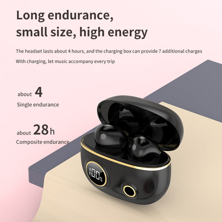 PRO100 TWS Bluetooth 5.2 ノイズキャンセリング 防水イヤホン 9Dステレオ スポーツヘッドホン 充電ケース付き